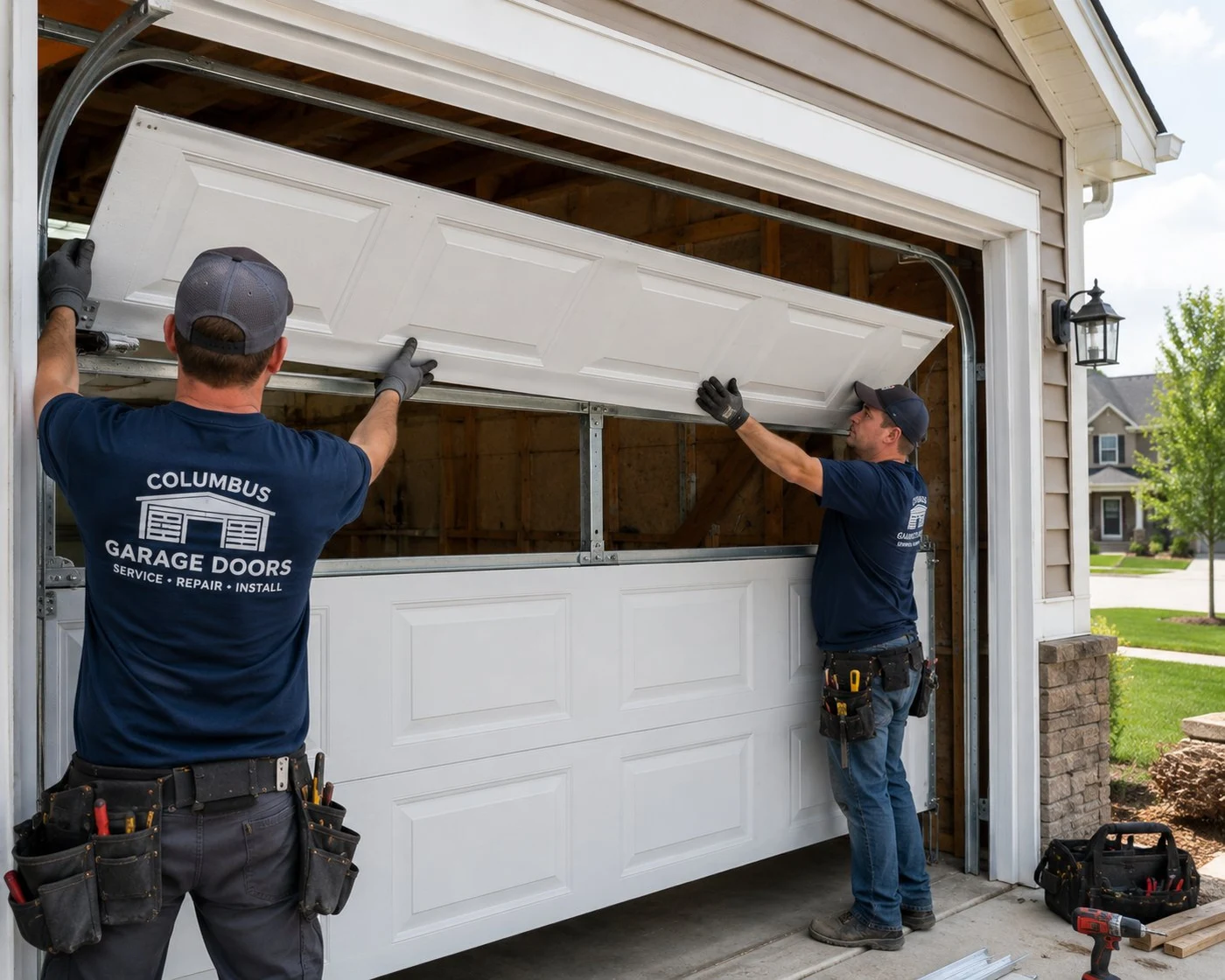 Garage door replacement Columbus Ohio